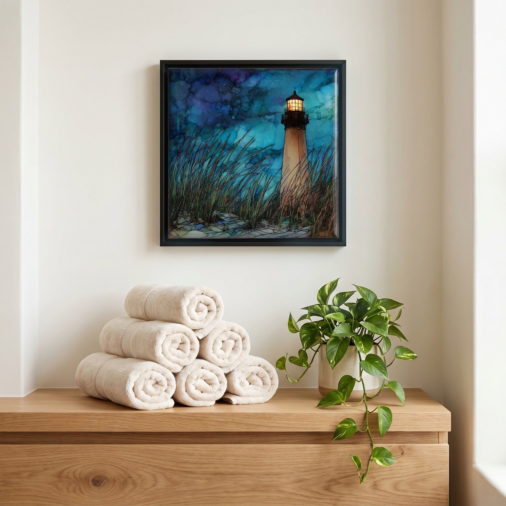 A quiet corner of the bath.
