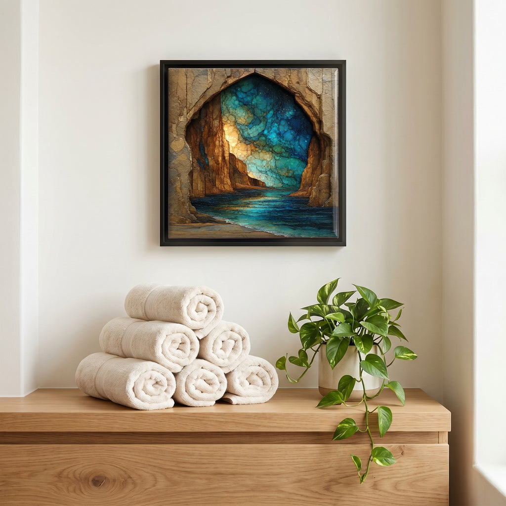 A quiet corner of the bath.