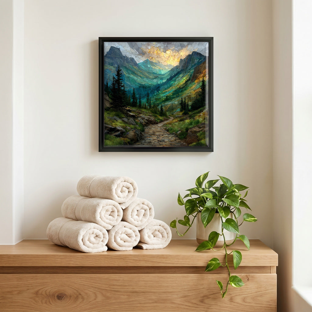 A quiet corner of the bath.