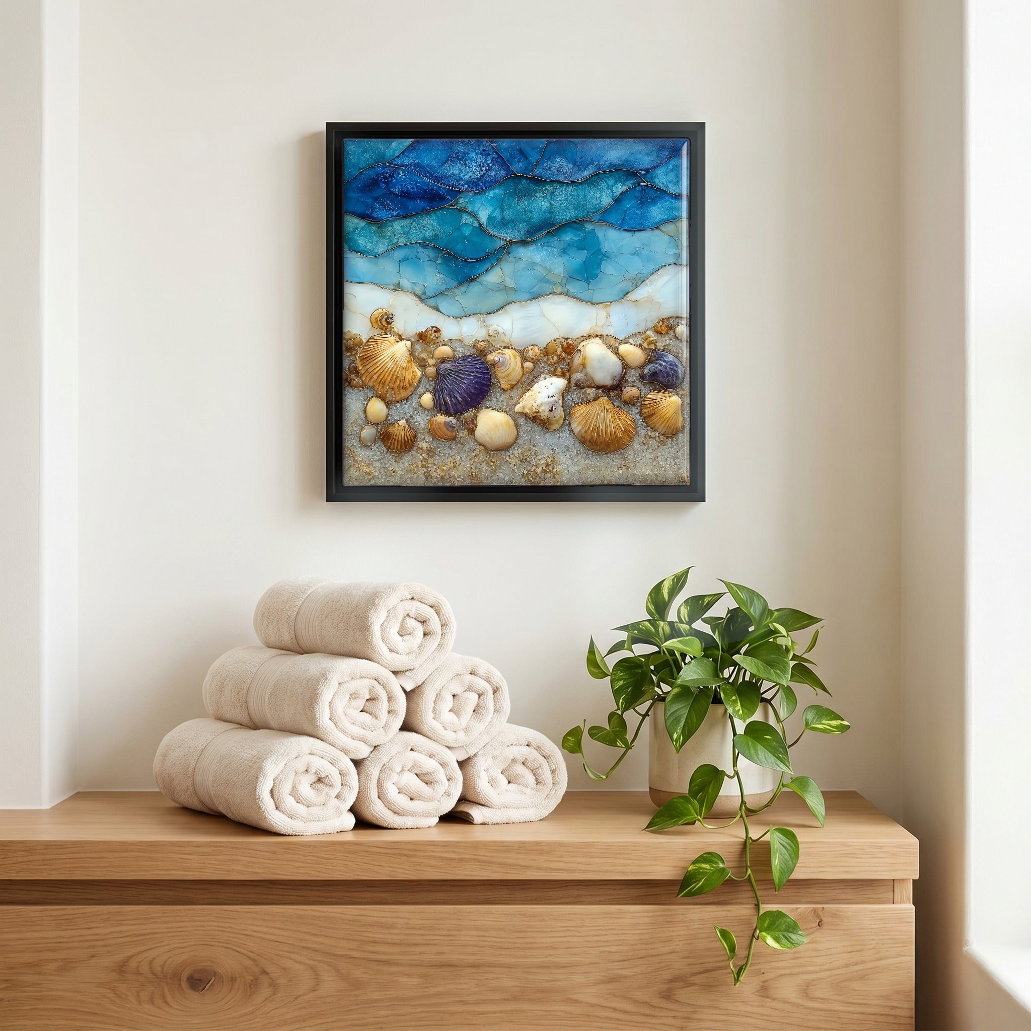 A quiet corner of the bath.