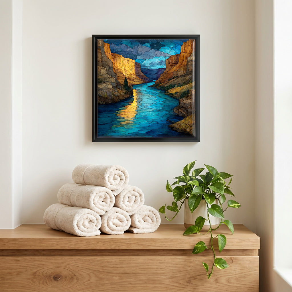 A quiet corner of the bath.