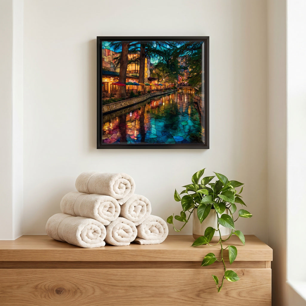 A quiet corner of the bath.