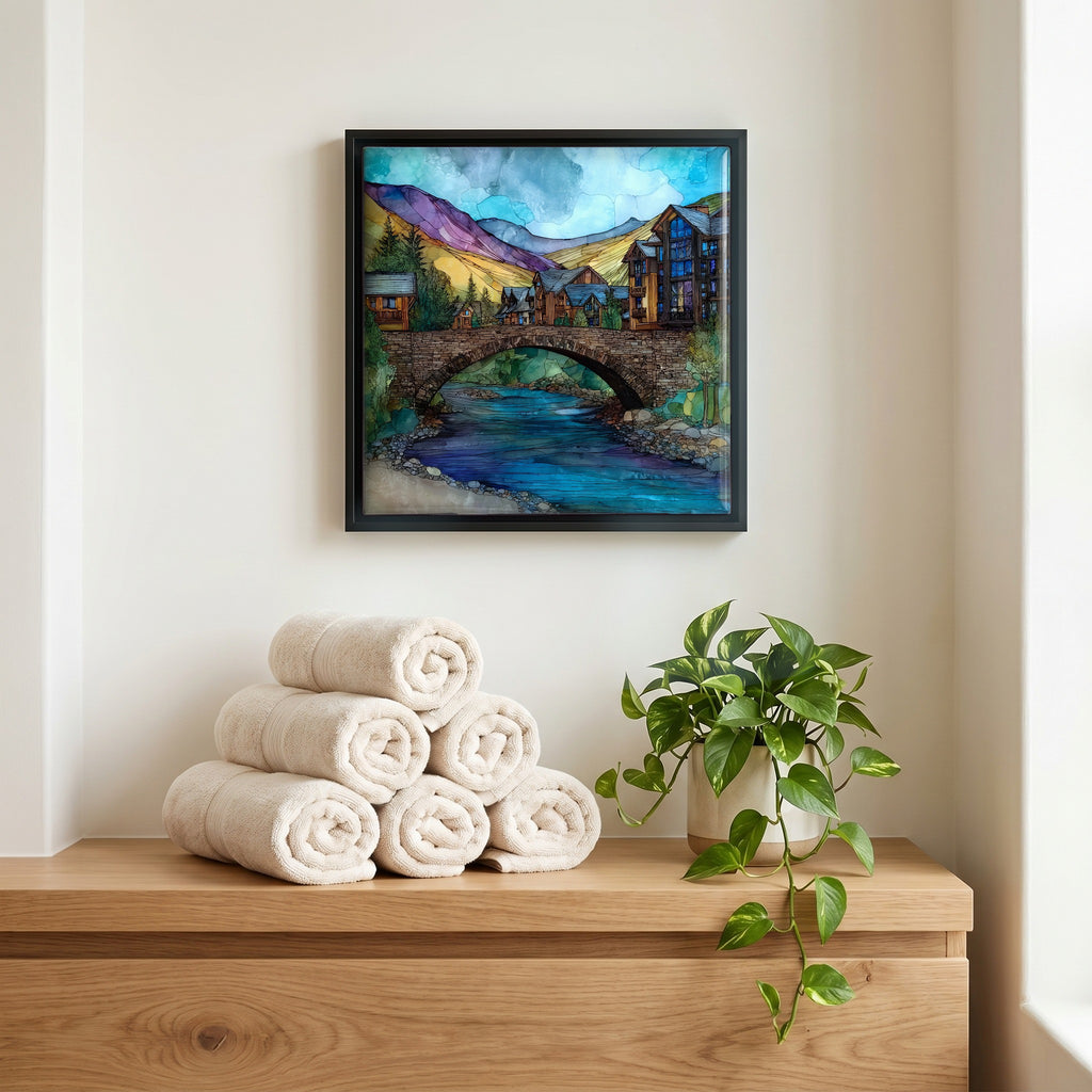 A quiet corner of the bath.