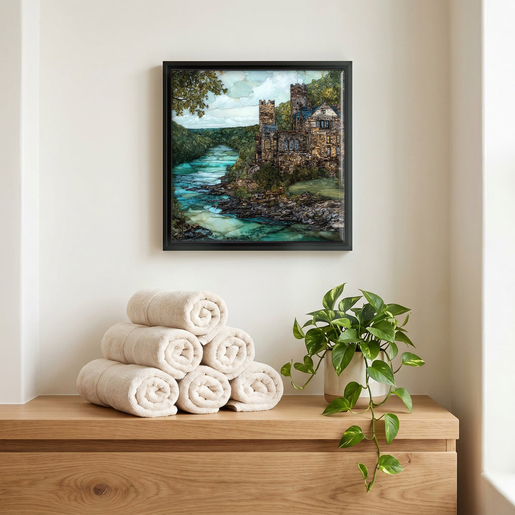 A quiet corner of the bath.