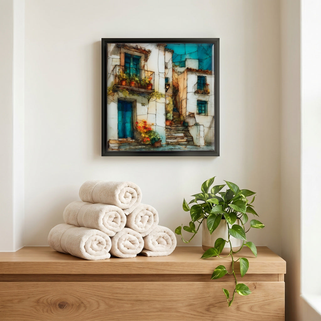 A quiet corner of the bath.