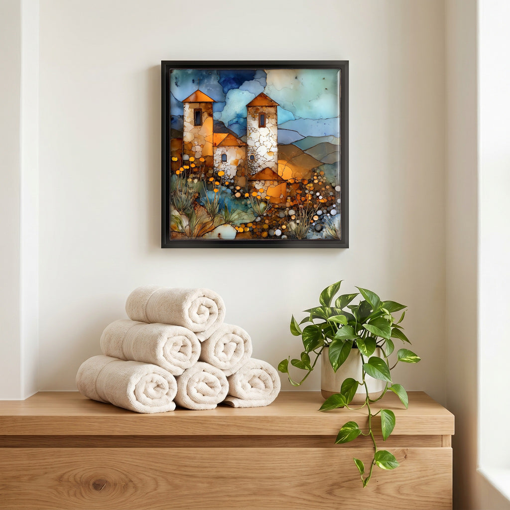 A quiet corner of the bath.