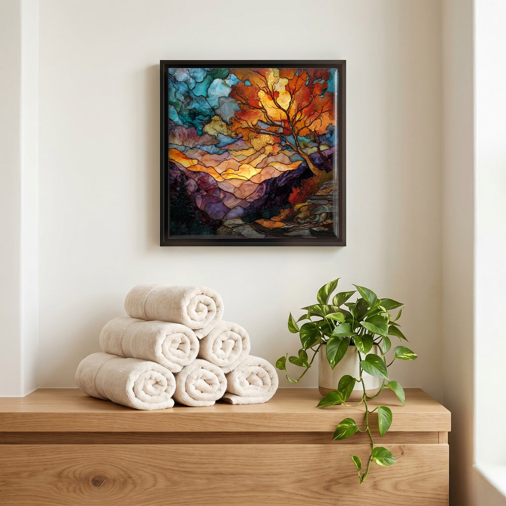 A quiet corner of the bath.