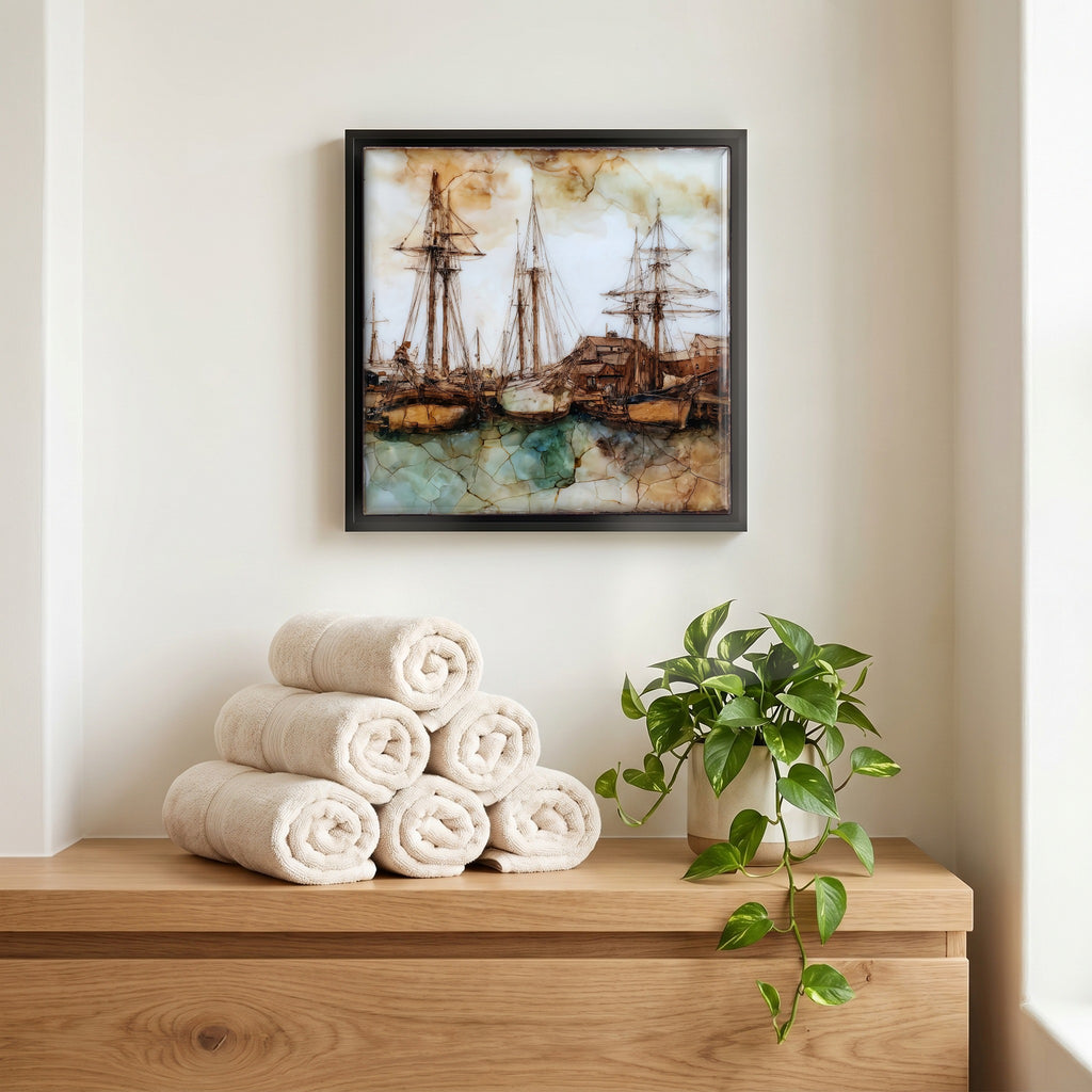 A quiet corner of the bath.