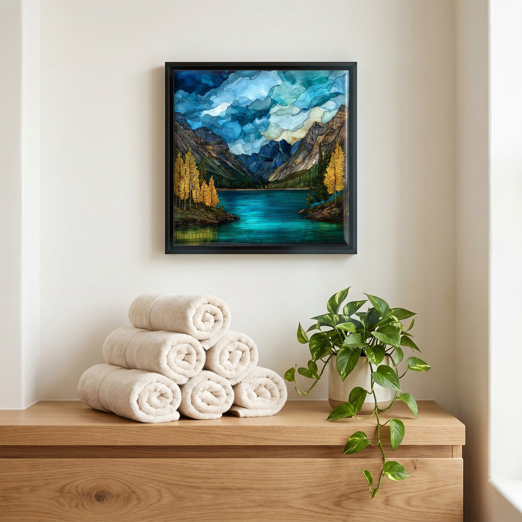 A quiet corner of the bath.