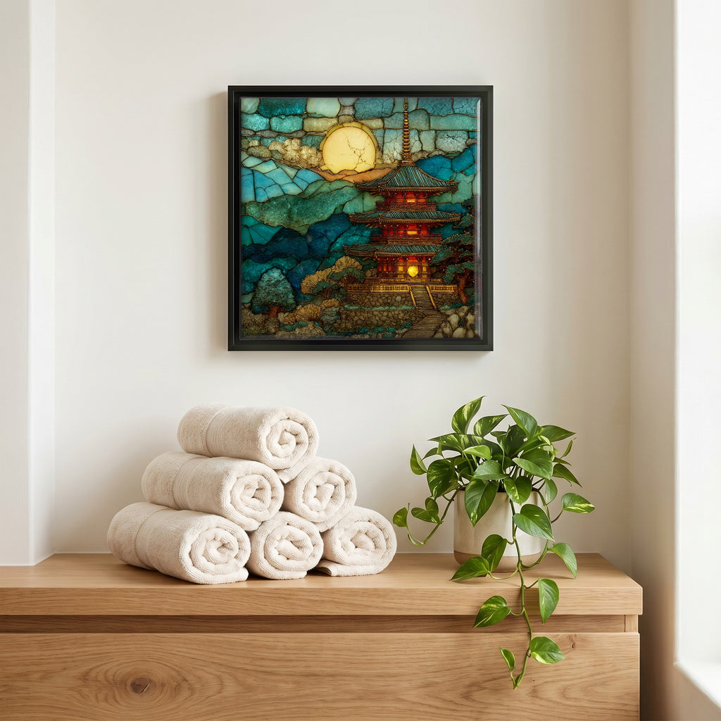 A quiet corner of the bath.