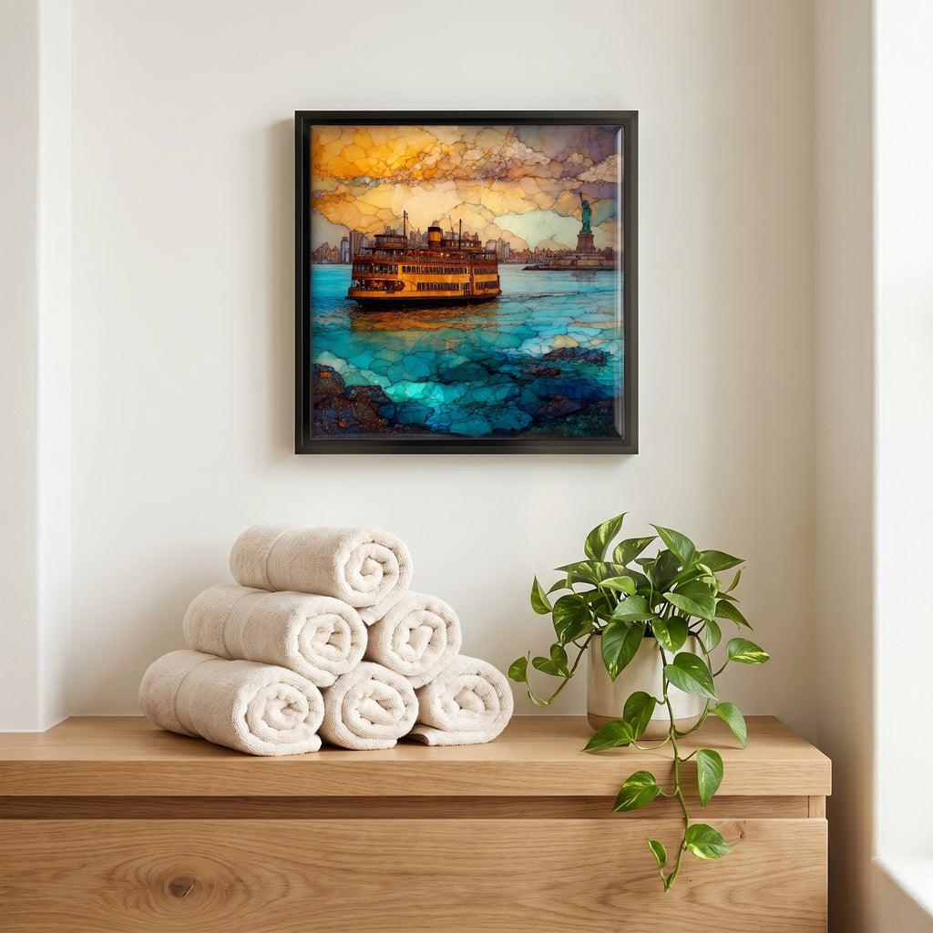 A quiet corner of the bath.