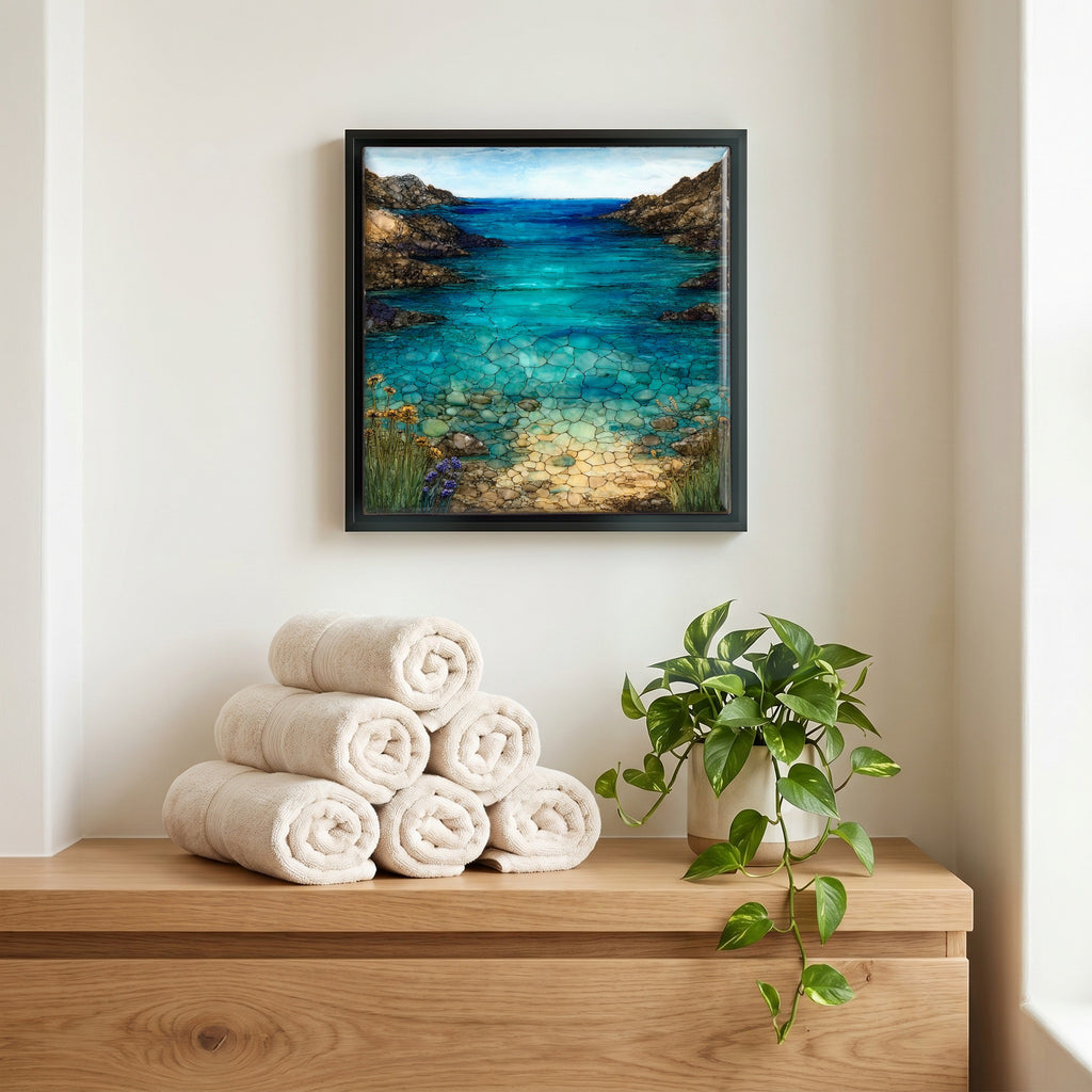 A quiet corner of the bath.
