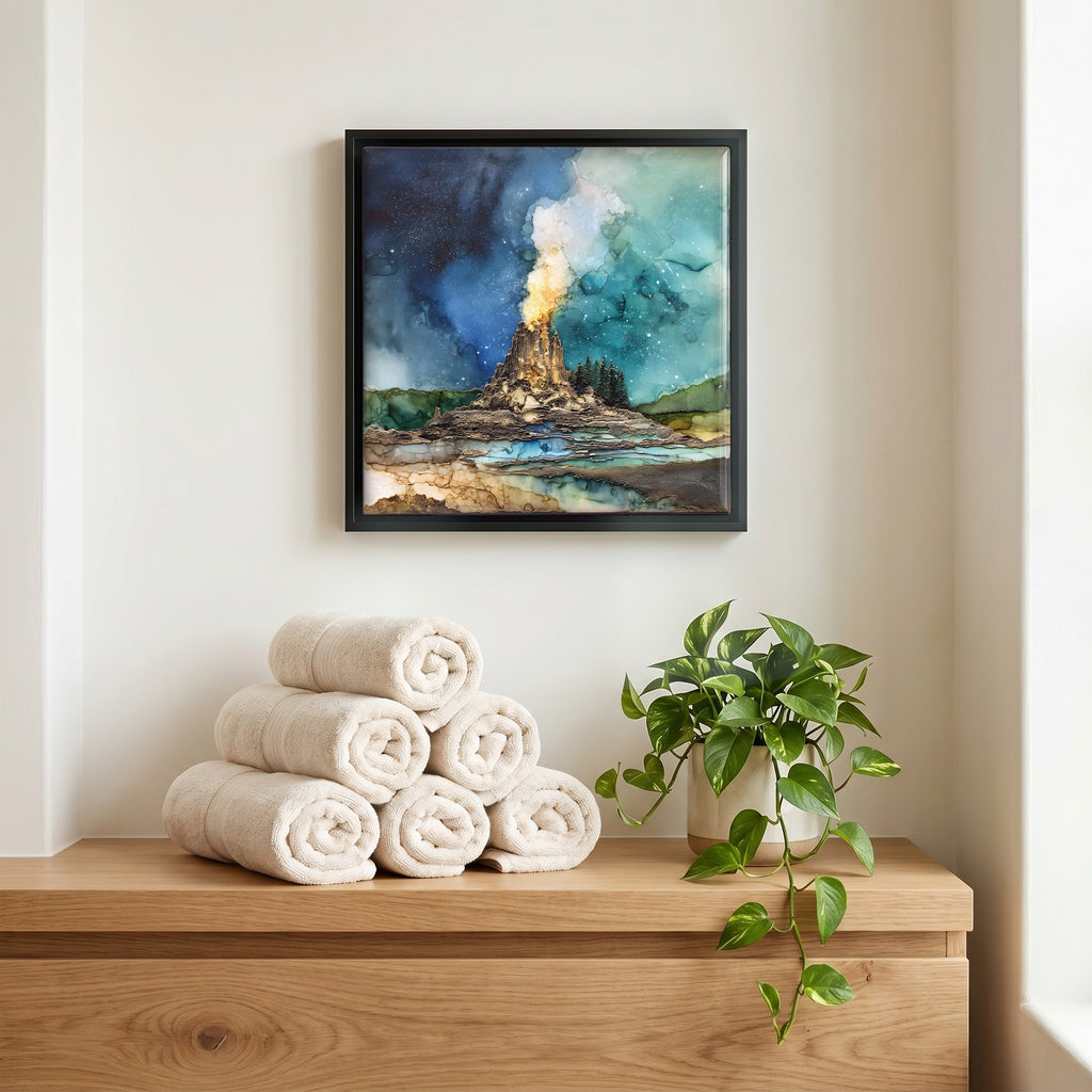 A quiet corner of the bath.