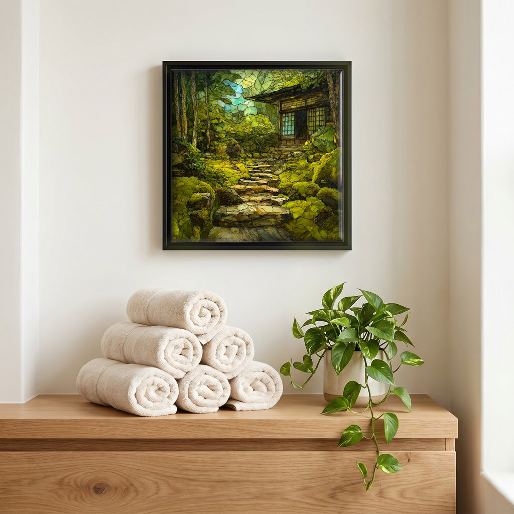 A quiet corner of the bath.