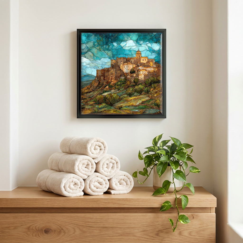 A quiet corner of the bath.