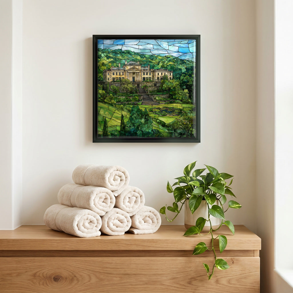 A quiet corner of the bath.