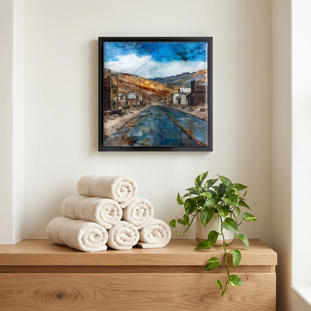 A quiet corner of the bath.