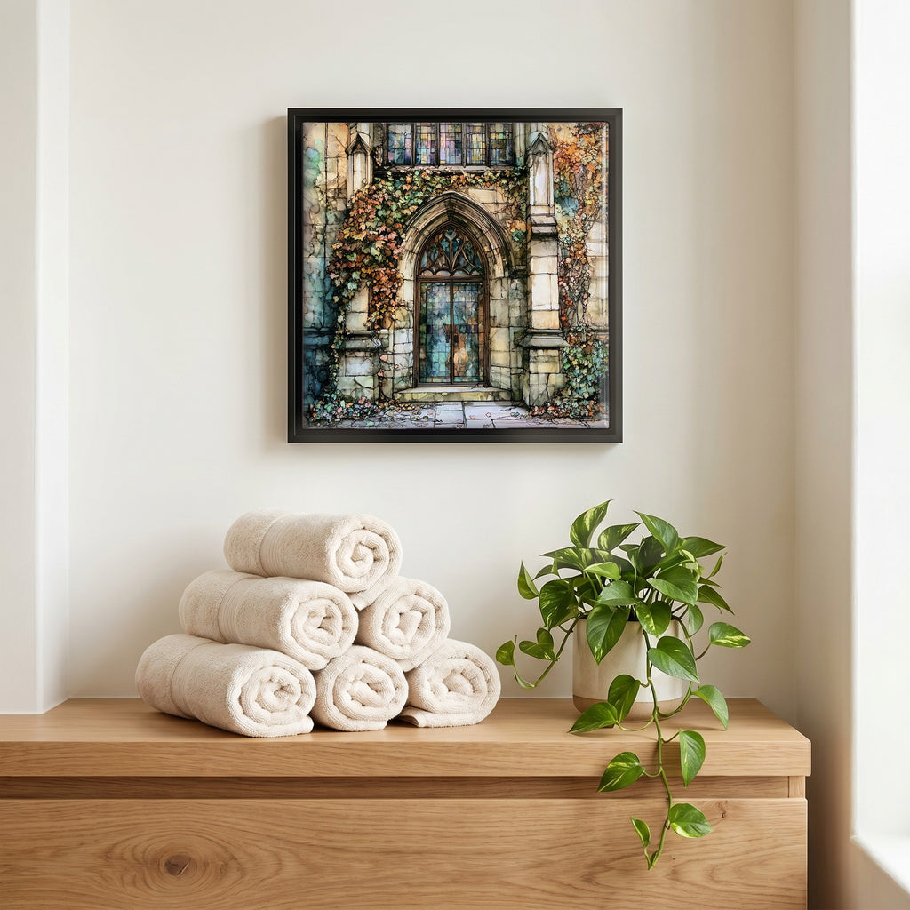 A quiet corner of the bath.