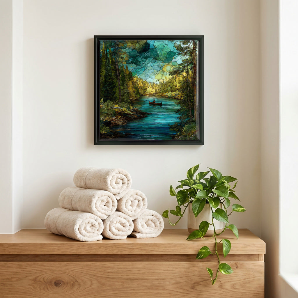 A quiet corner of the bath.