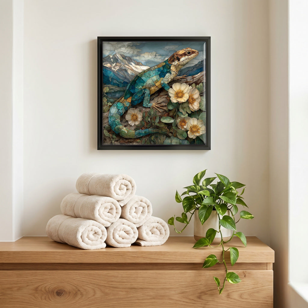 A quiet corner of the bath.