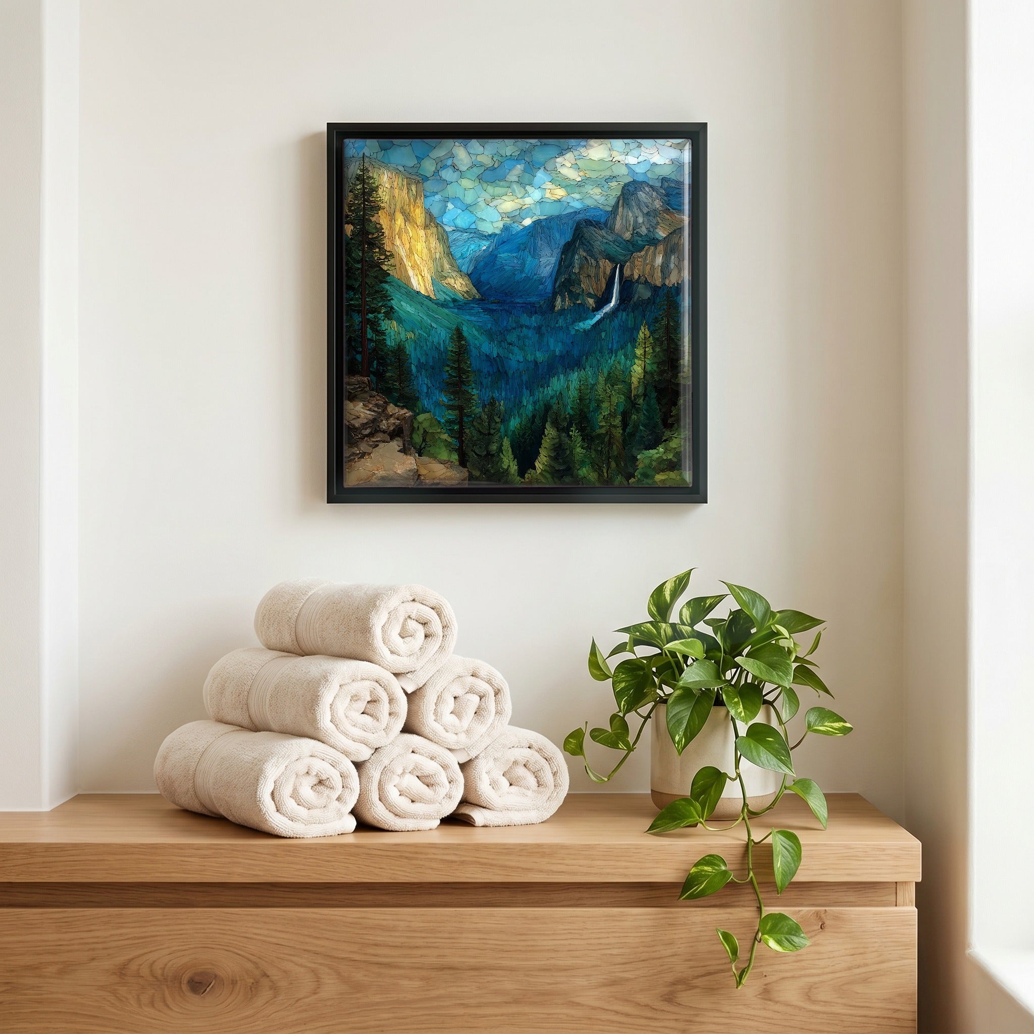 A quiet corner of the bath.