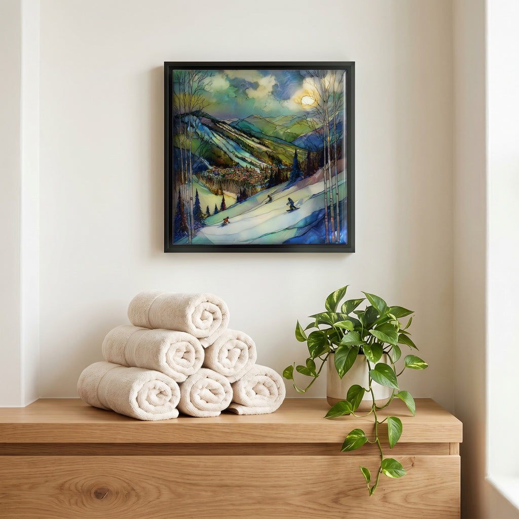 A quiet corner of the bath.
