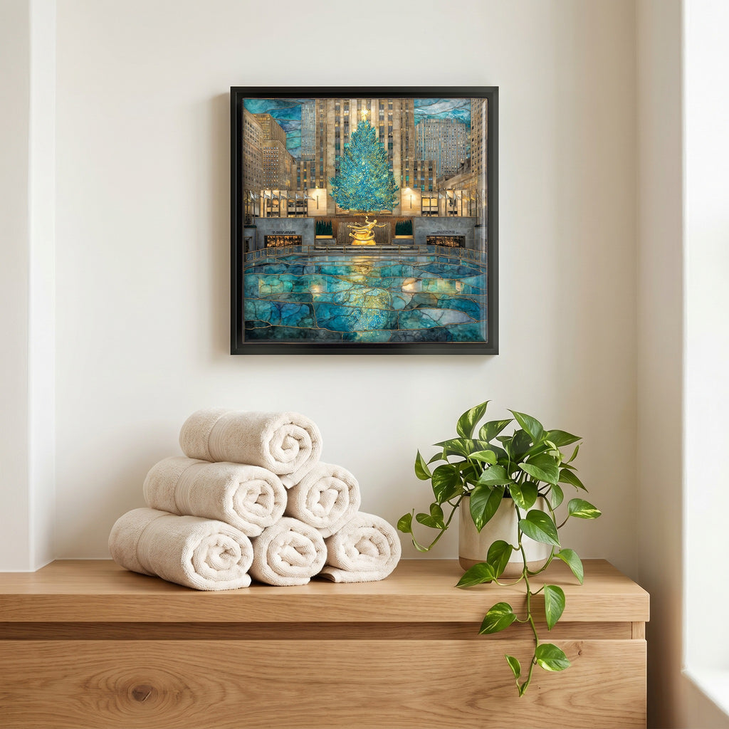 A quiet corner of the bath.