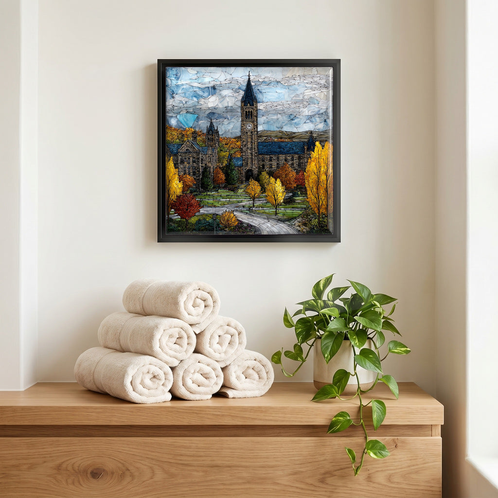 A quiet corner of the bath.