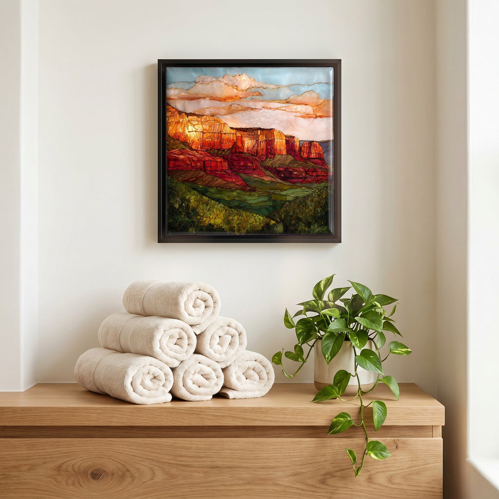 A quiet corner of the bath.
