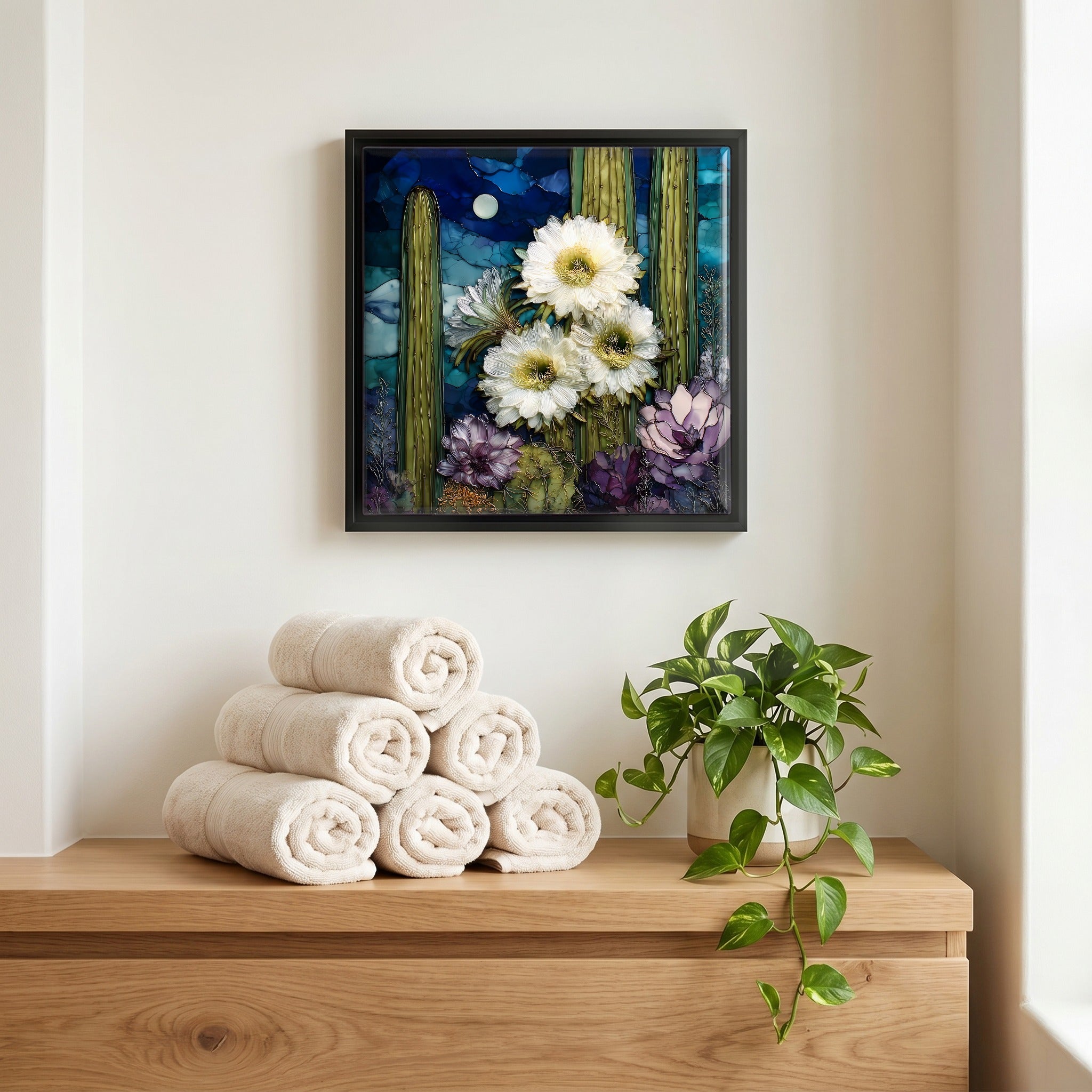 A quiet corner of the bath.