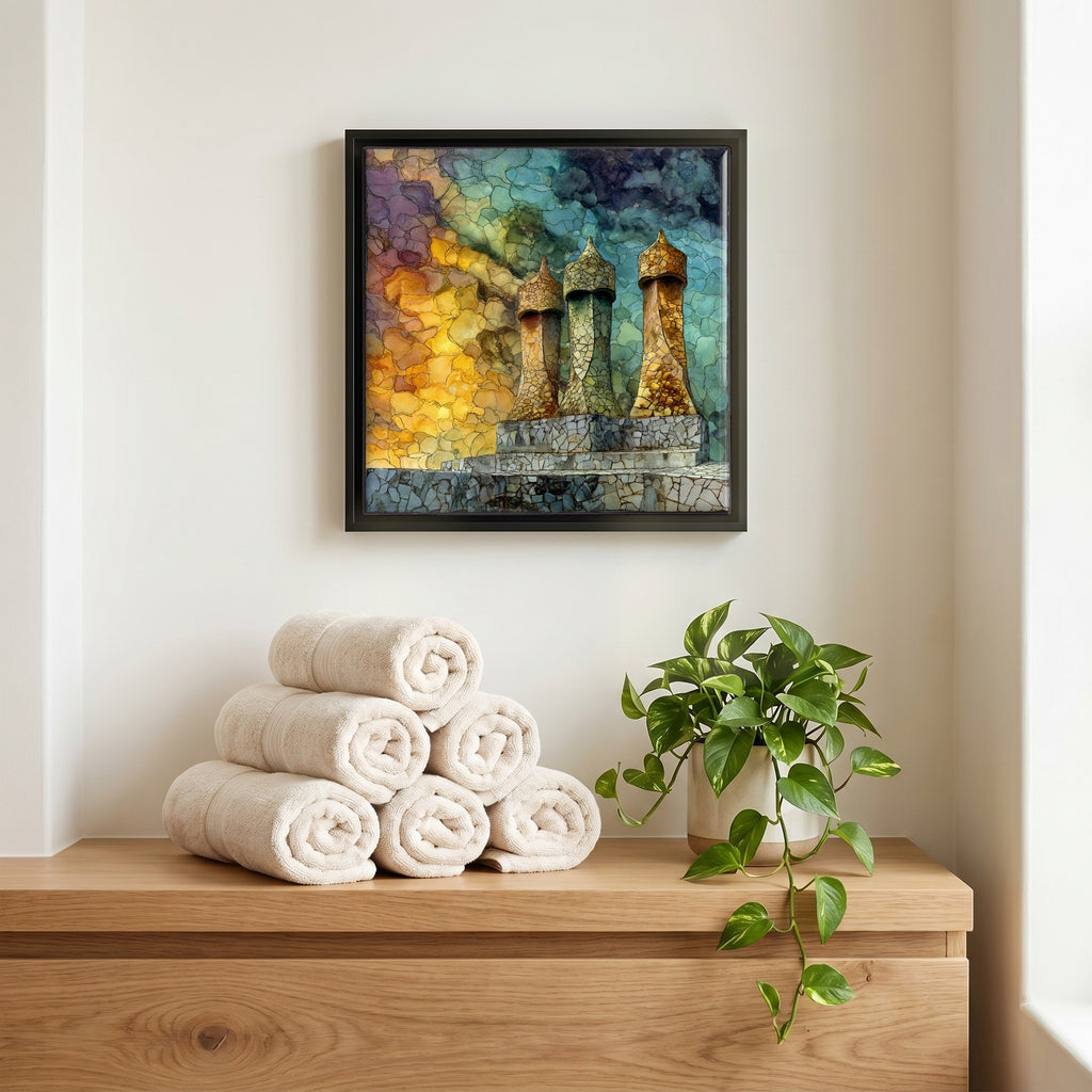 A quiet corner of the bath.