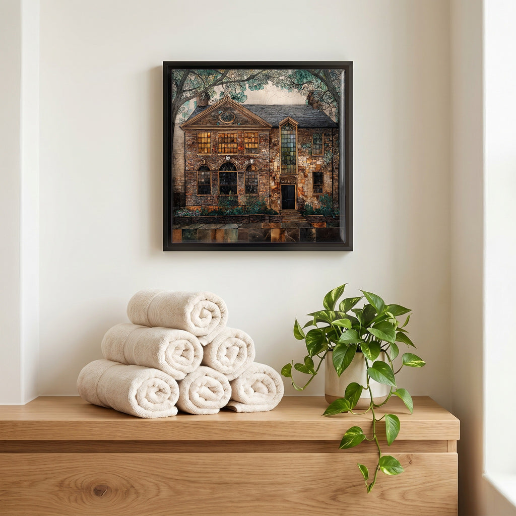 A quiet corner of the bath.