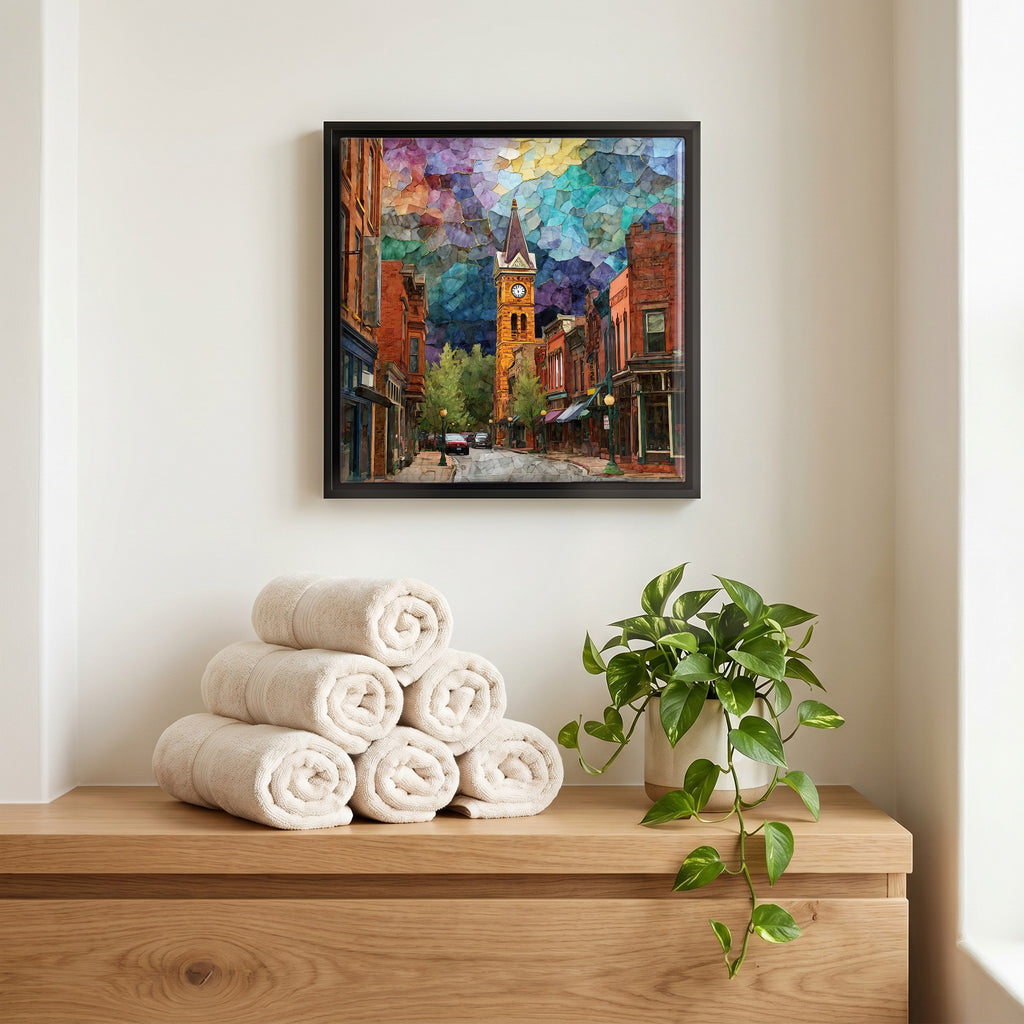 A quiet corner of the bath.