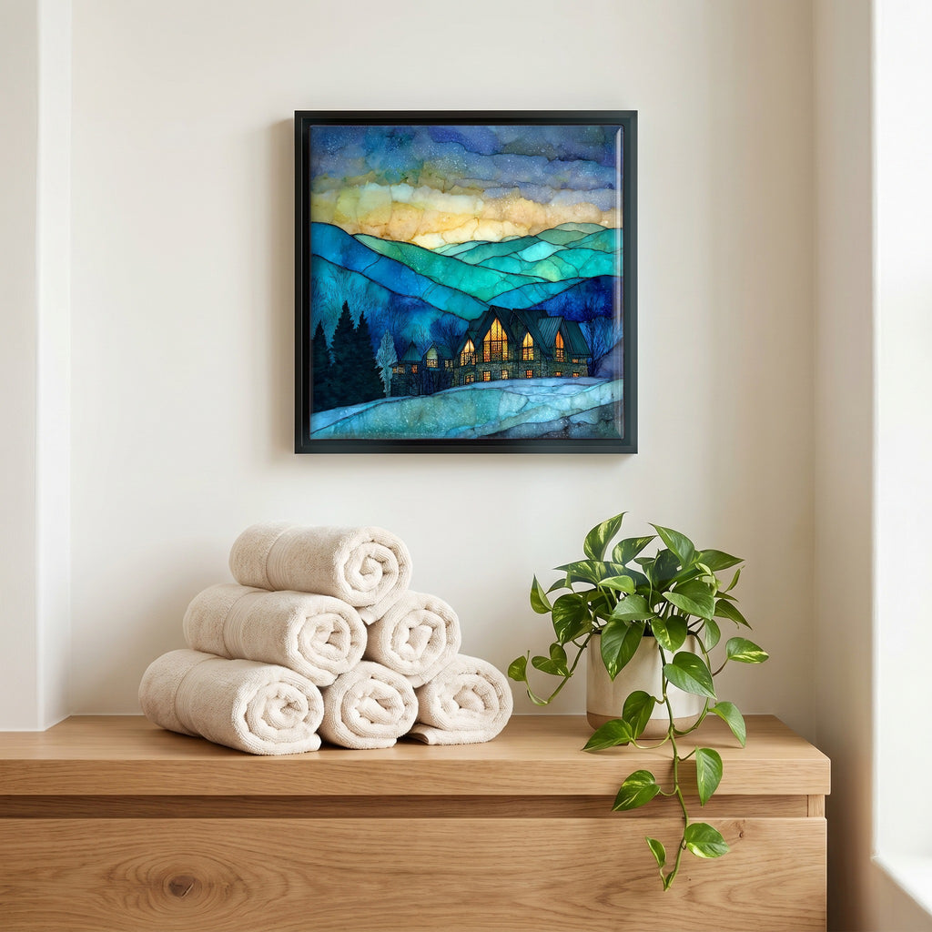 A quiet corner of the bath.