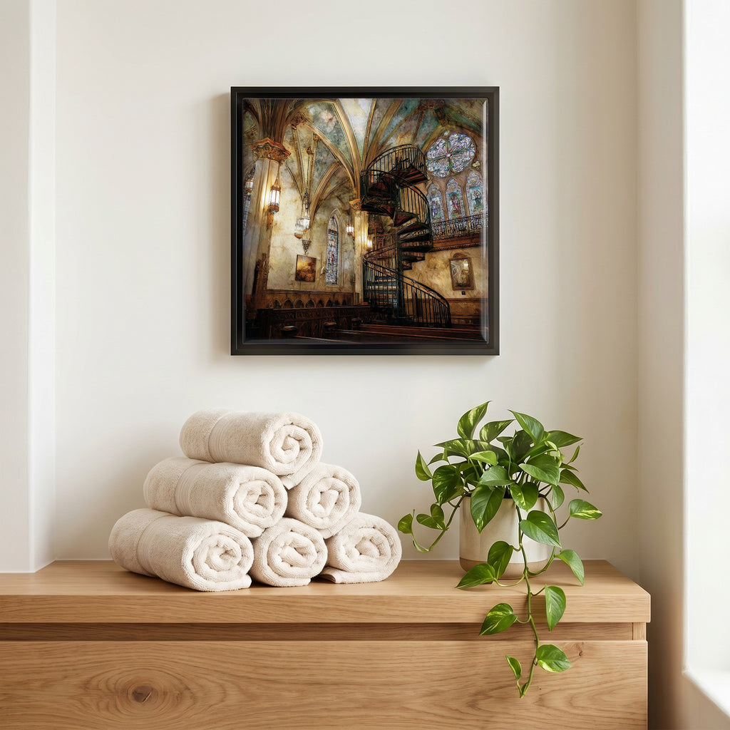 A quiet corner of the bath.