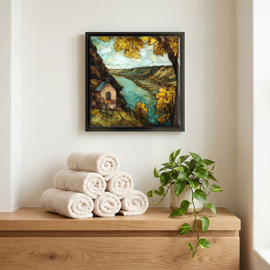 A quiet corner of the bath.