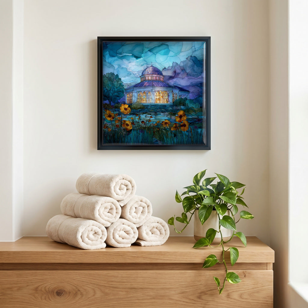 A quiet corner of the bath.