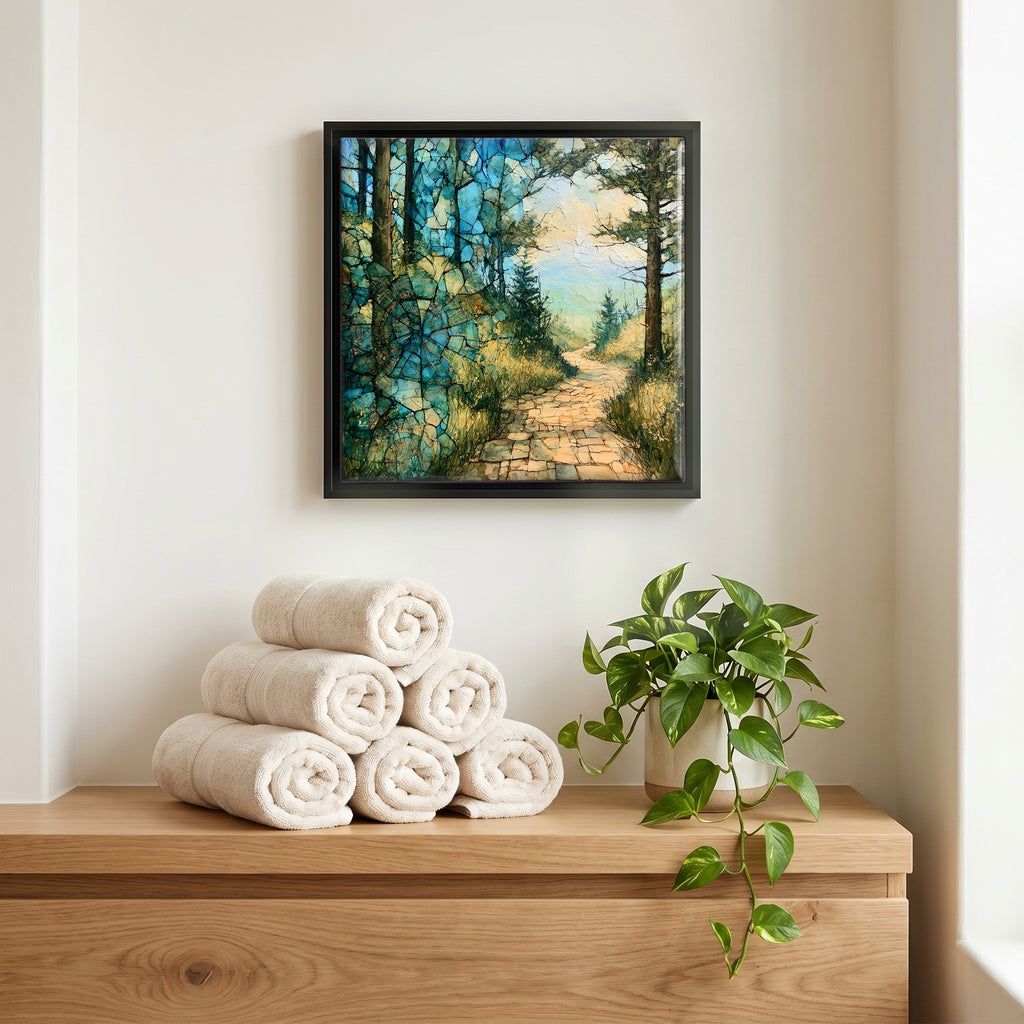 A quiet corner of the bath.
