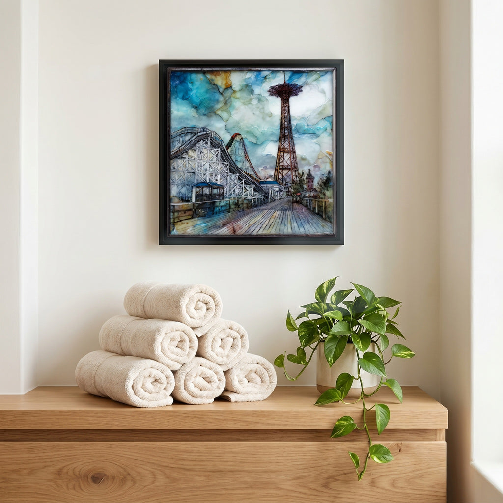 A quiet corner of the bath.
