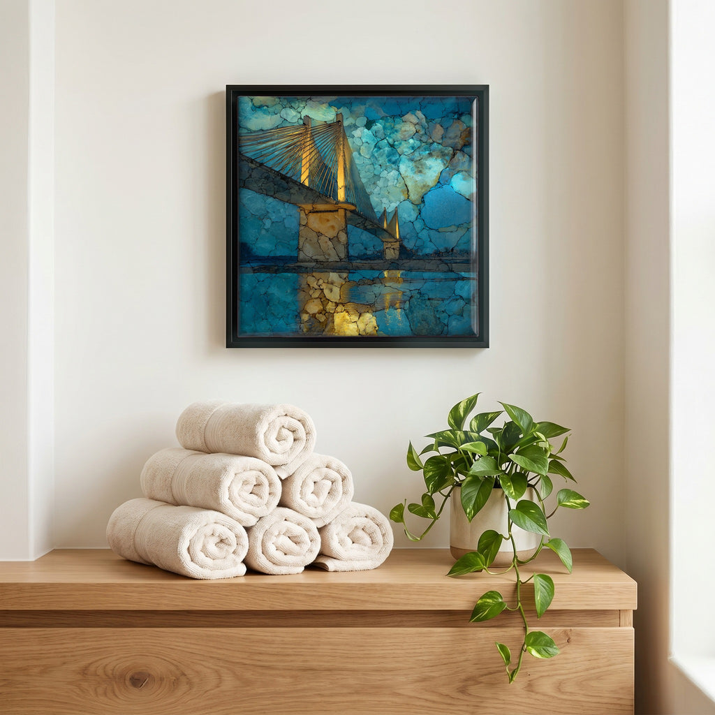 A quiet corner of the bath.