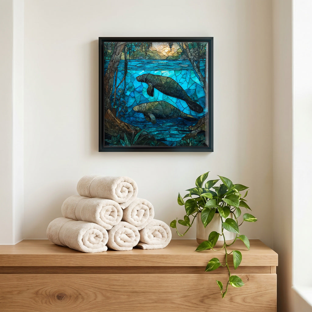 A quiet corner of the bath.