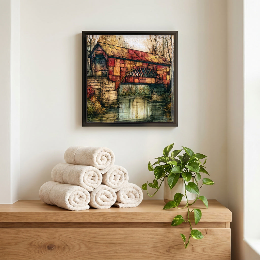 A quiet corner of the bath.