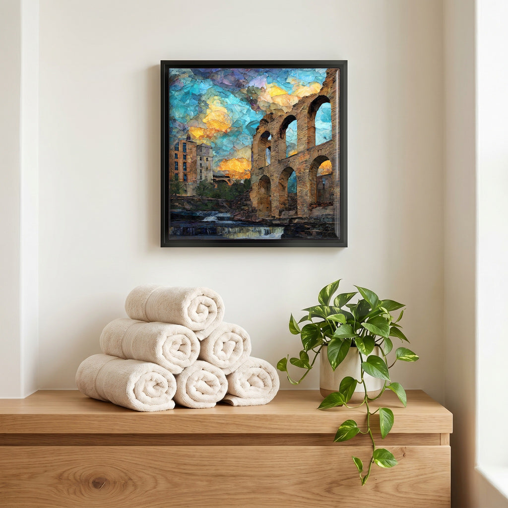 A quiet corner of the bath.