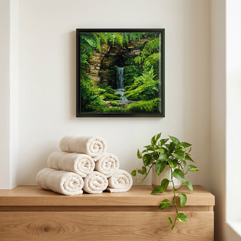 A quiet corner of the bath.