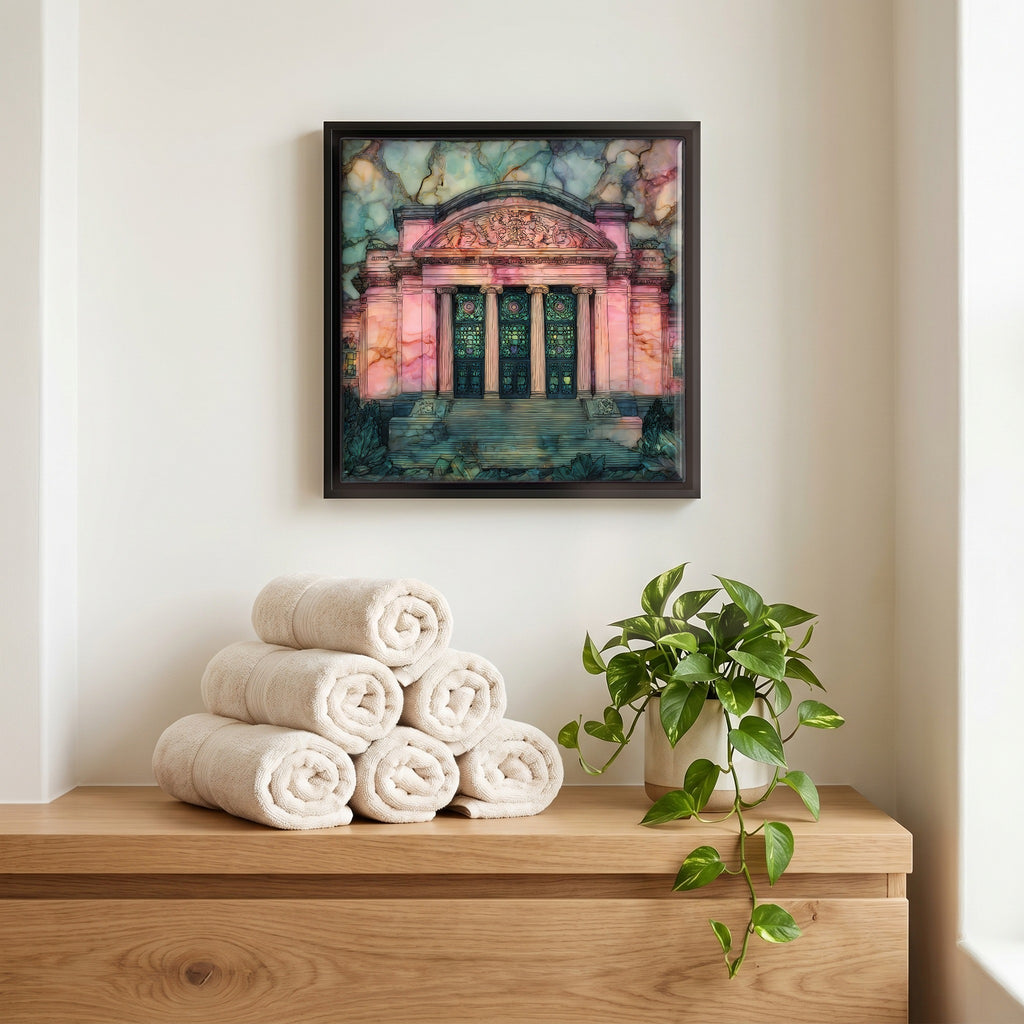 A quiet corner of the bath.