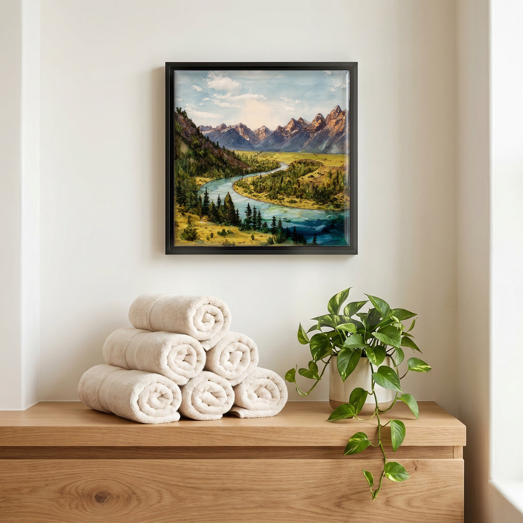 A quiet corner of the bath.
