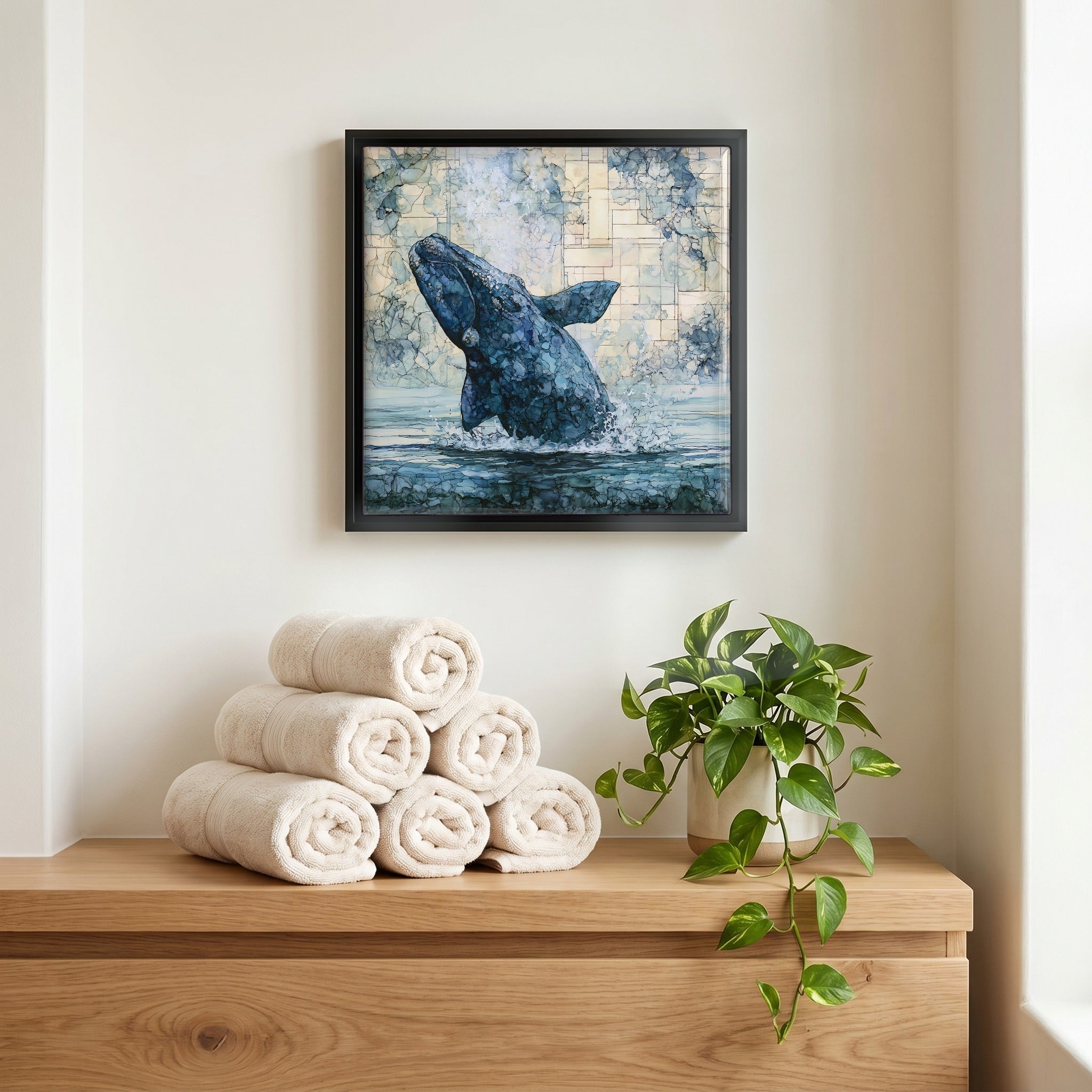 A quiet corner of the bath.