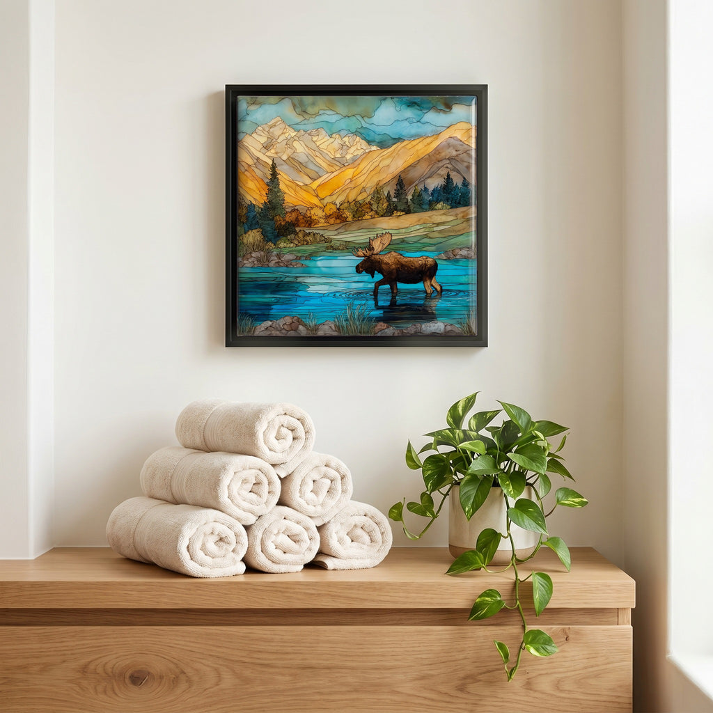 A quiet corner of the bath.