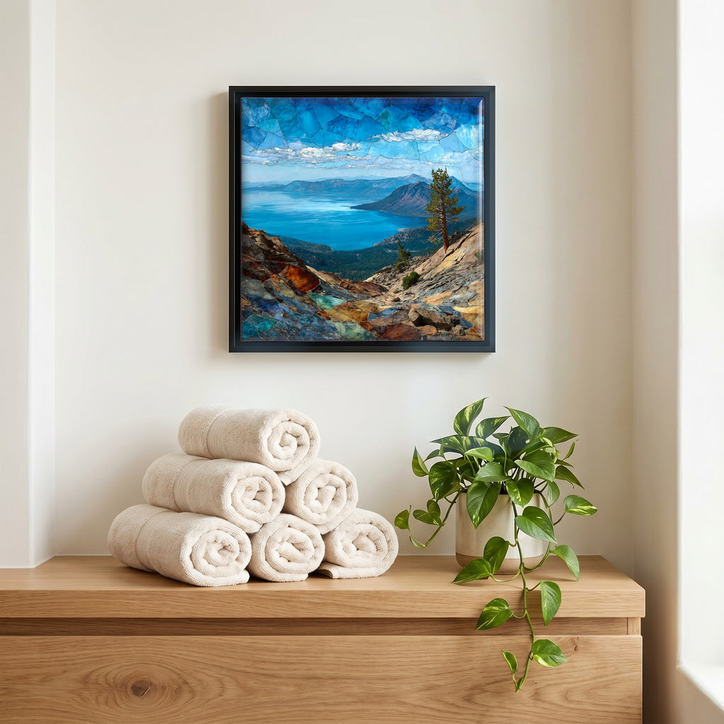 A quiet corner of the bath.