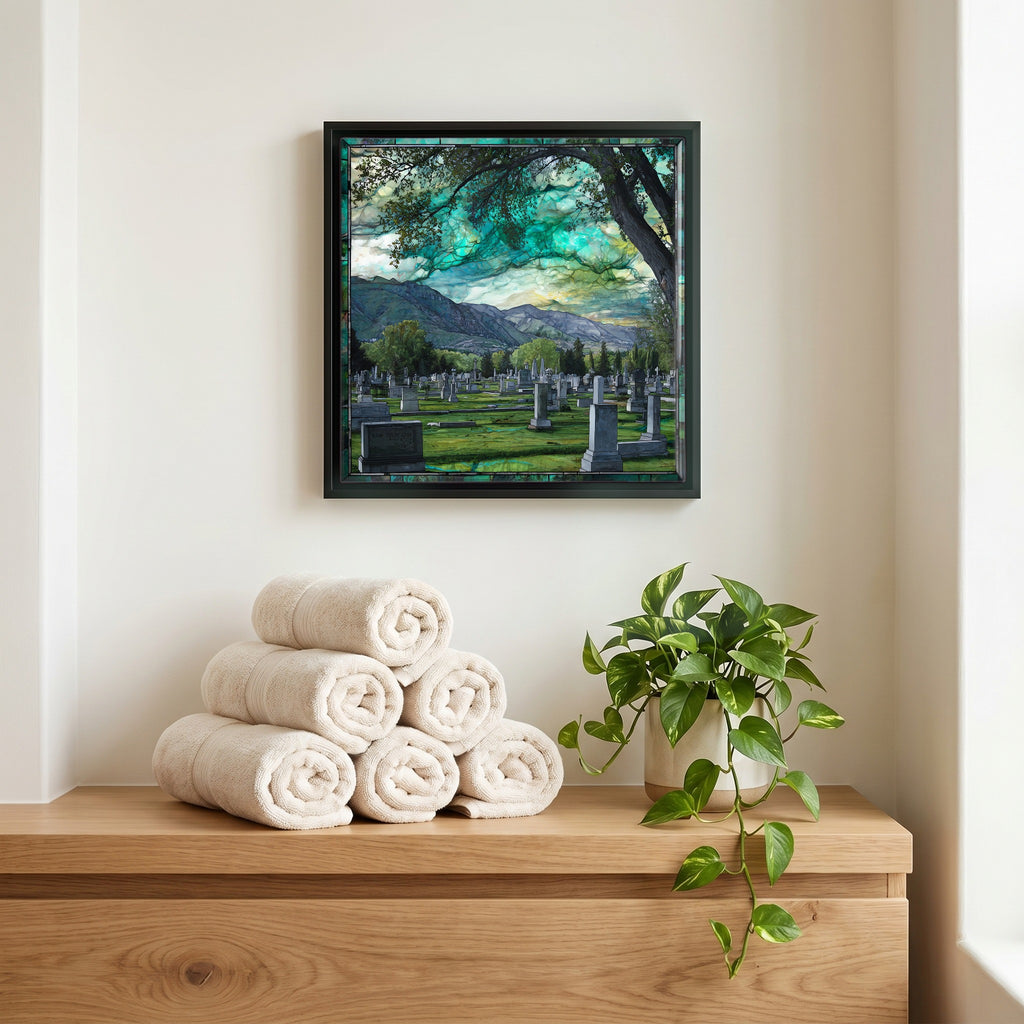 A quiet corner of the bath.